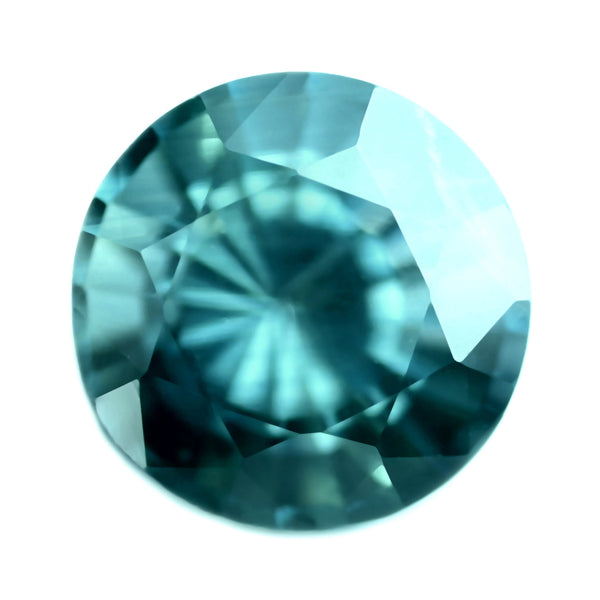 0.87ct Certified Natural Teal Sapphire