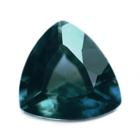 0.65ct Certified Natural Teal Sapphire