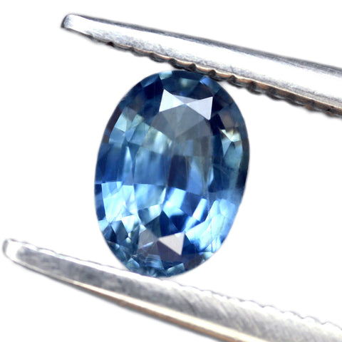 0.68ct Certified Natural Teal Sapphire