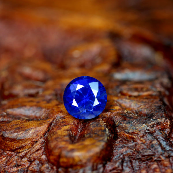 0.41ct Certified Natural Blue Sapphire