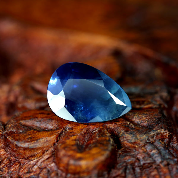 1.93cts Certified Natural Blue Sapphire