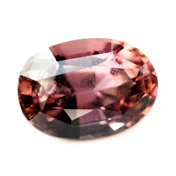 0.76ct Certified Natural Peach Sapphire