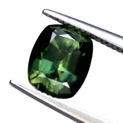 1.83ct Certified Natural Green Sapphire