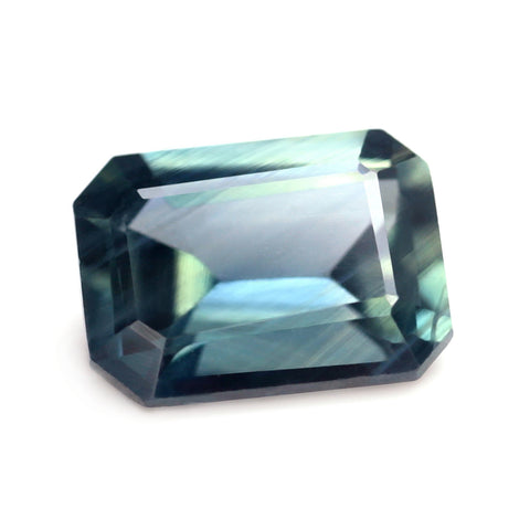 0.57ct Certified Natural Teal Sapphire