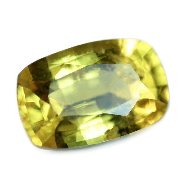 0.63ct Certified Natural Yellow Sapphire