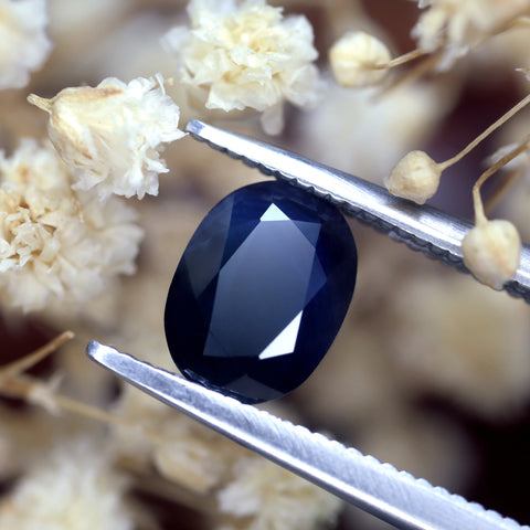 1.37ct Certified Natural Blue Sapphire