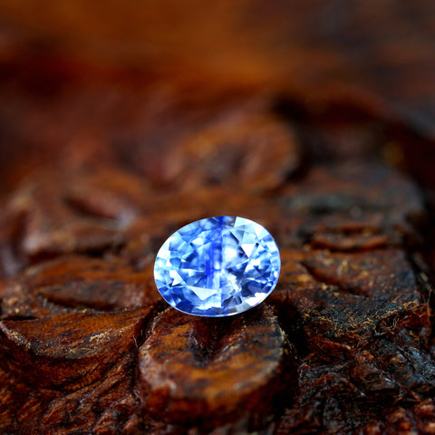 0.50ct Certified Natural Blue Sapphire