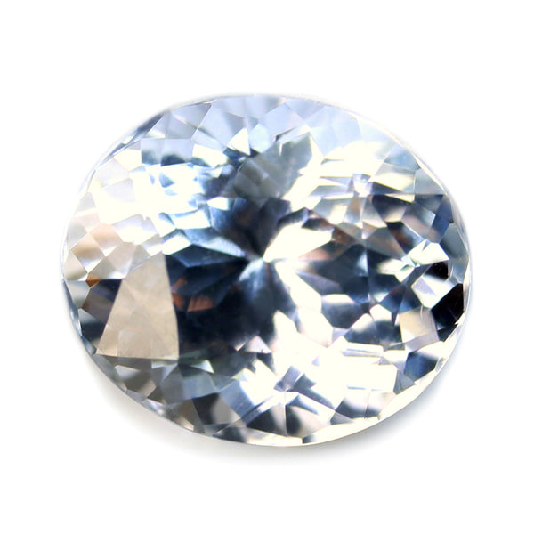1.60ct Certified Natural White Sapphire