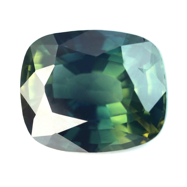 3.09ct Certified Natural Green Sapphire