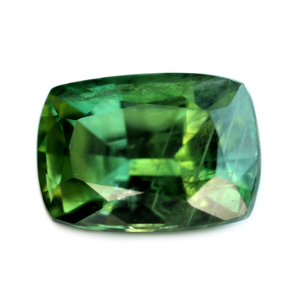 1.28ct Certified Natural Green Sapphire