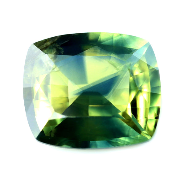 0.89ct Certified Natural Bicolor Sapphire