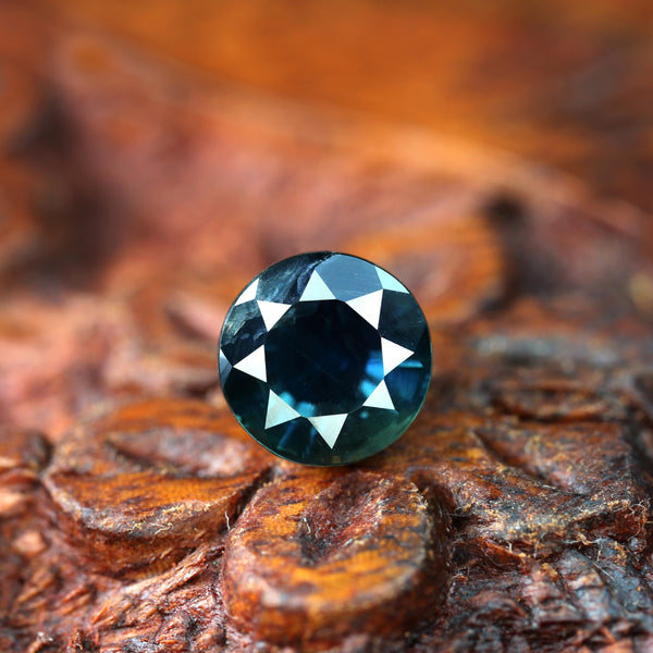 1.80ct Certified Natural Teal Sapphire