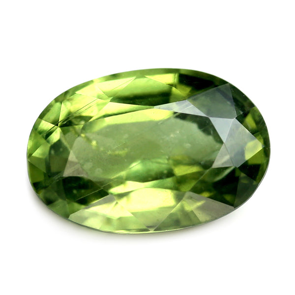 1.05ct Certified Natural Green Sapphire