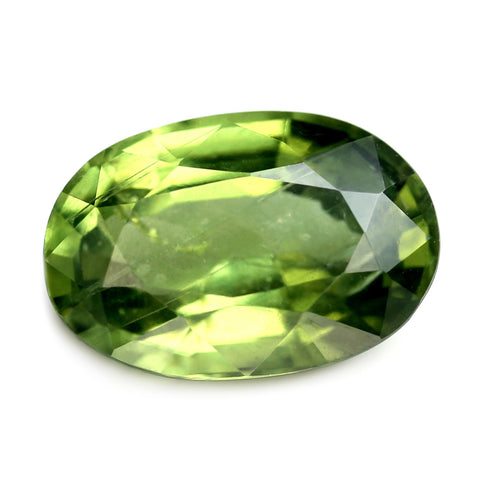 1.05ct Certified Natural Green Sapphire