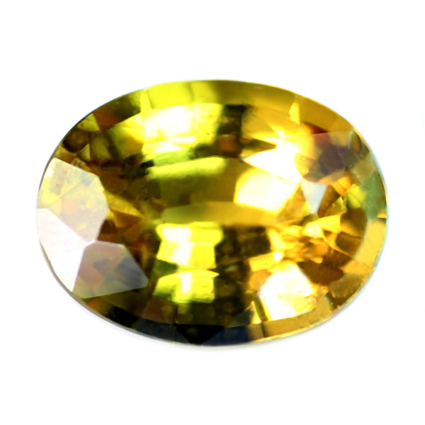 0.77ct Certified Natural Yellow Sapphire
