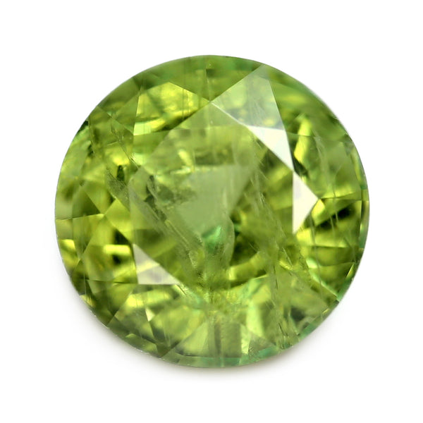 1.22ct Certified Natural Green Sapphire