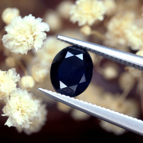 1.64ct Certified Natural Blue Sapphire