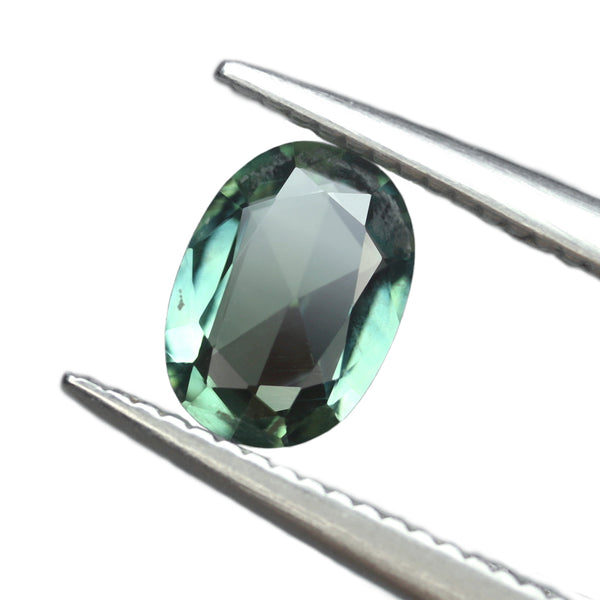 0.57ct Certified Natural Teal Sapphire