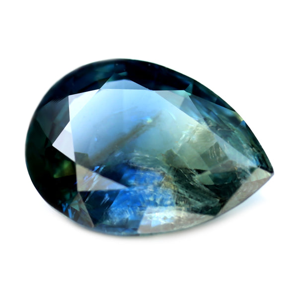 0.92ct Certified Natural Multicolor Sapphire