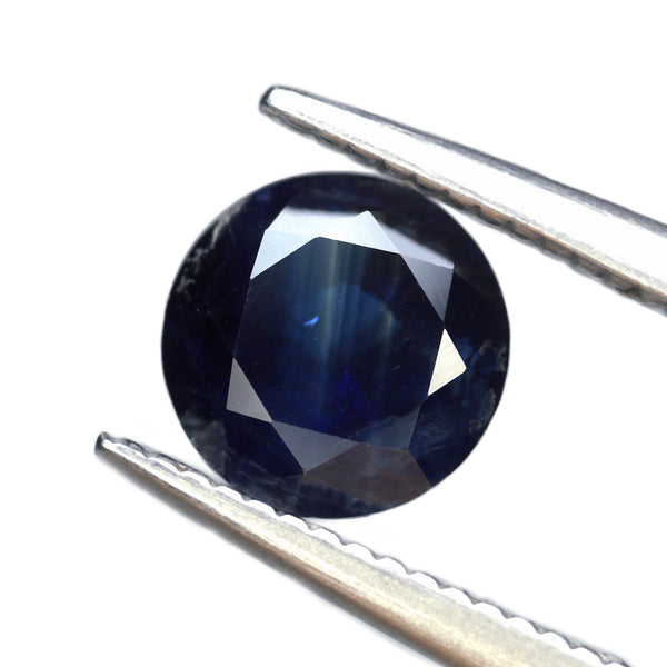 0.91ct Certified Natural Blue Sapphire
