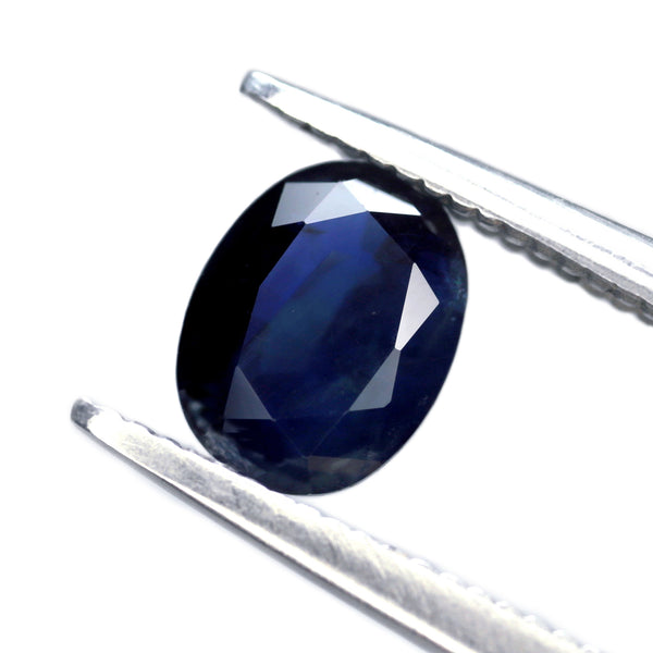 0.98ct Certified Natural Blue Sapphire