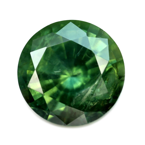 1.15ct Certified Natural Green Sapphire