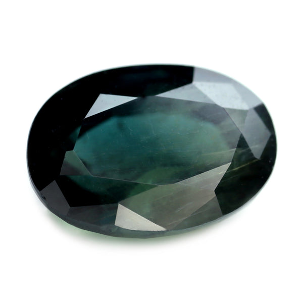 1.51ct Certified Natural Teal Sapphire
