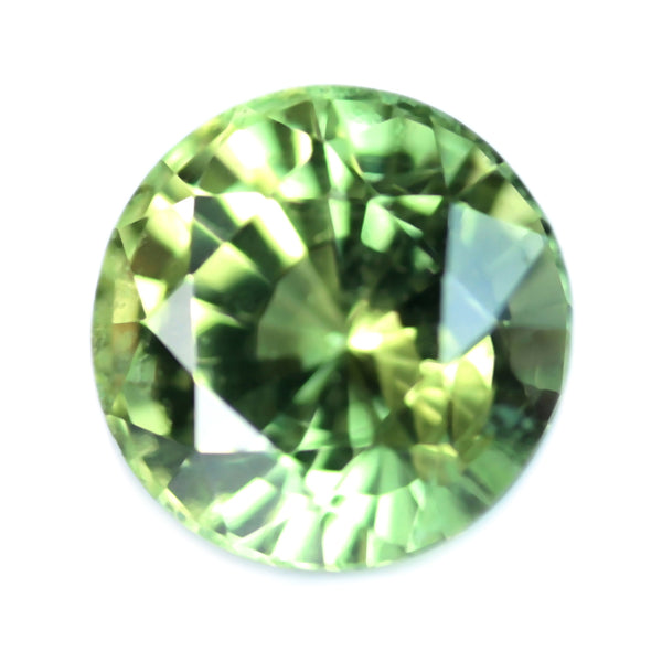 0.56ct Certified Natural Green Sapphire