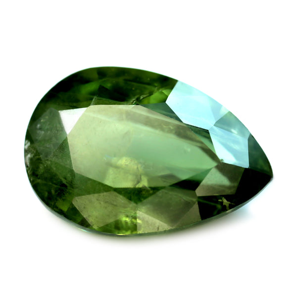 3.11ct Certified Natural Green Sapphire
