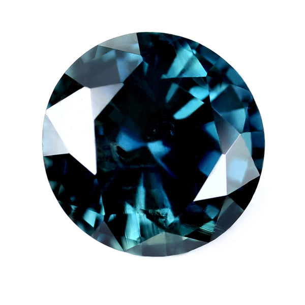 1.21ct Certified Natural Teal Sapphire