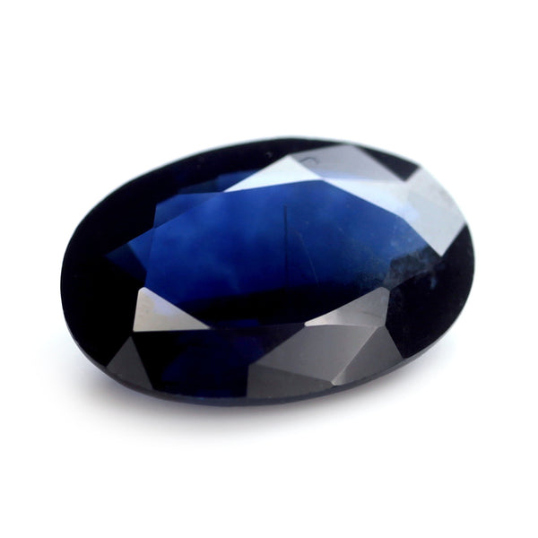 0.84ct Certified Natural Blue Sapphire