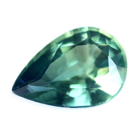 0.50ct Certified Natural Green Sapphire