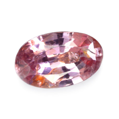 0.67ct Certified Natural Peach Sapphire