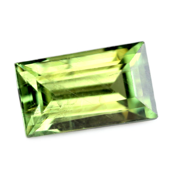 0.68ct Certified Natural Green Sapphire