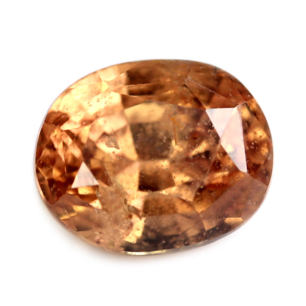 0.98ct Certified Natural Orange Sapphire