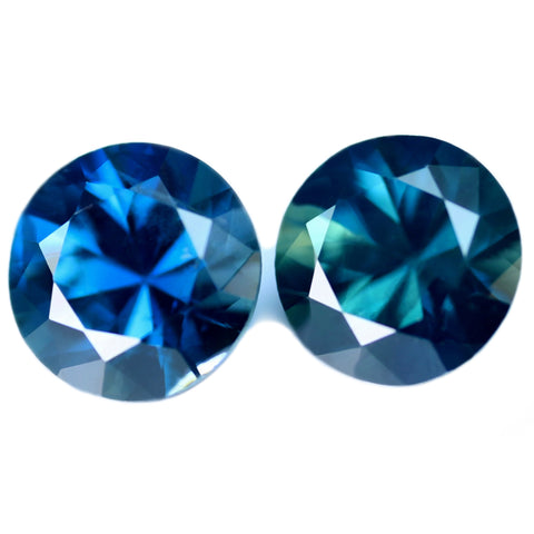 1.20ct Certified Natural Teal Sapphire