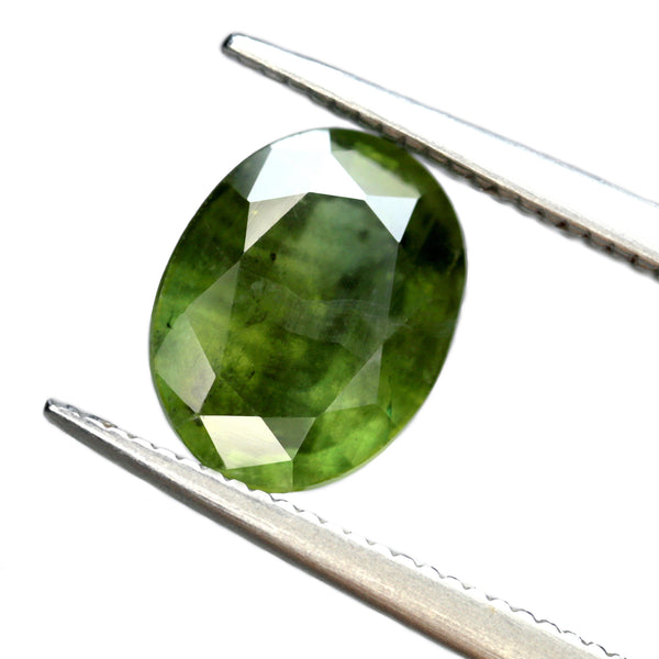 2.29ct Certified Natural Green Sapphire