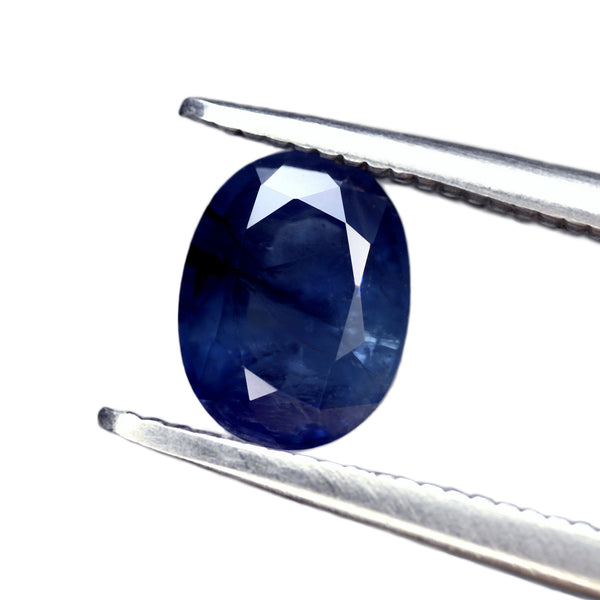 1.14ct Certified Natural Blue Sapphire