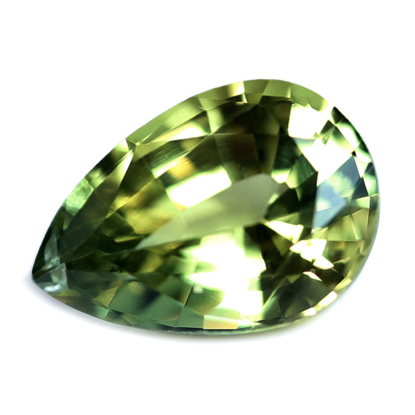 0.65ct Certified Natural Yellow Sapphire