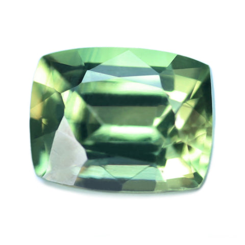 0.73ct Certified Natural Green Sapphire