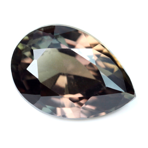 1.19ct Certified Natural Pink Brown Sapphire