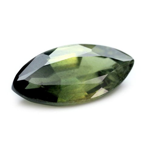 1.39ct Certified Natural Green Sapphire