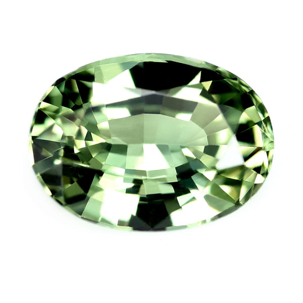 1.05ct Certified Natural Green Sapphire