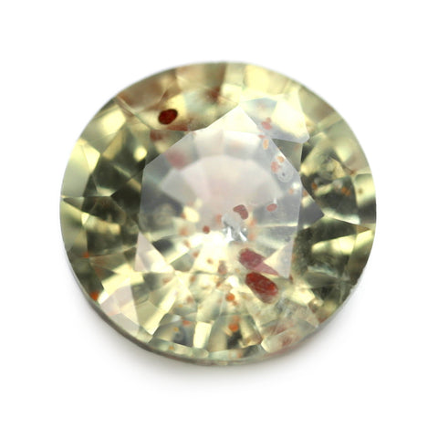 0.98ct Certified Natural Beige Sapphire