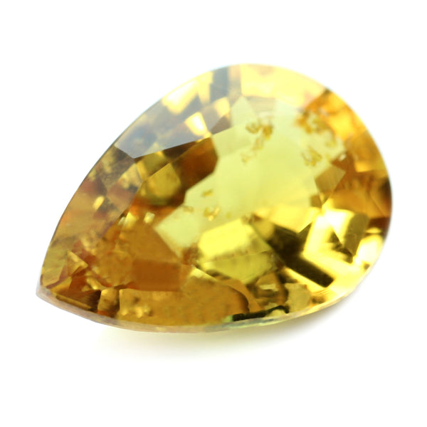 1.30ct Certified Natural Yellow Sapphire