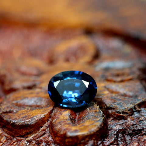 0.61ct Certified Natural Teal Sapphire