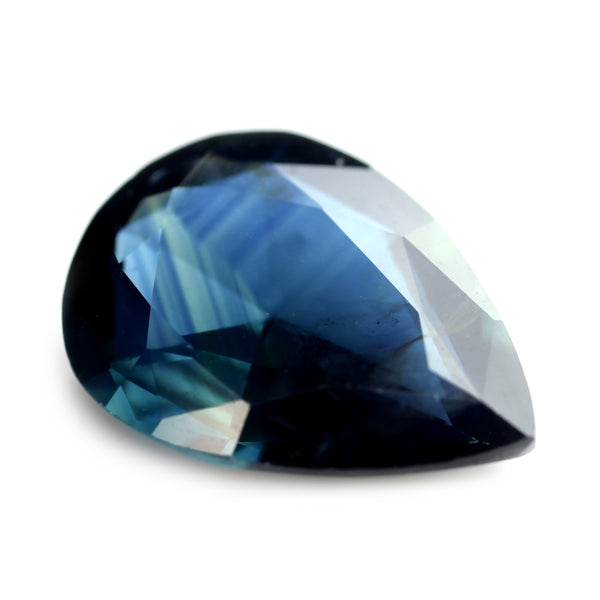 1.38ct Certified Natural Blue Sapphire