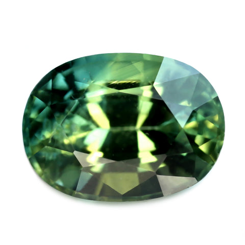 0.69ct Certified Natural Green Sapphire