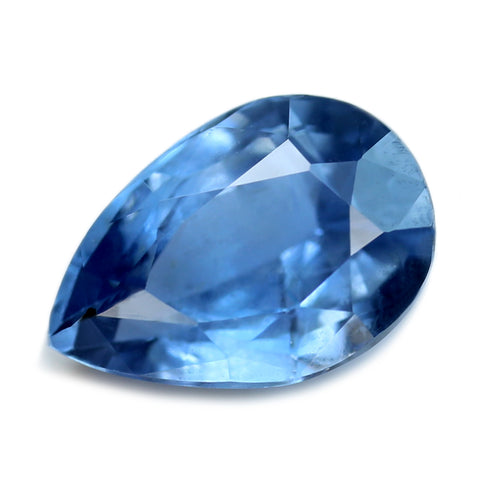 0.72ct Certified Natural Blue Sapphire