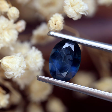 1.64ct Certified Natural Blue Sapphire